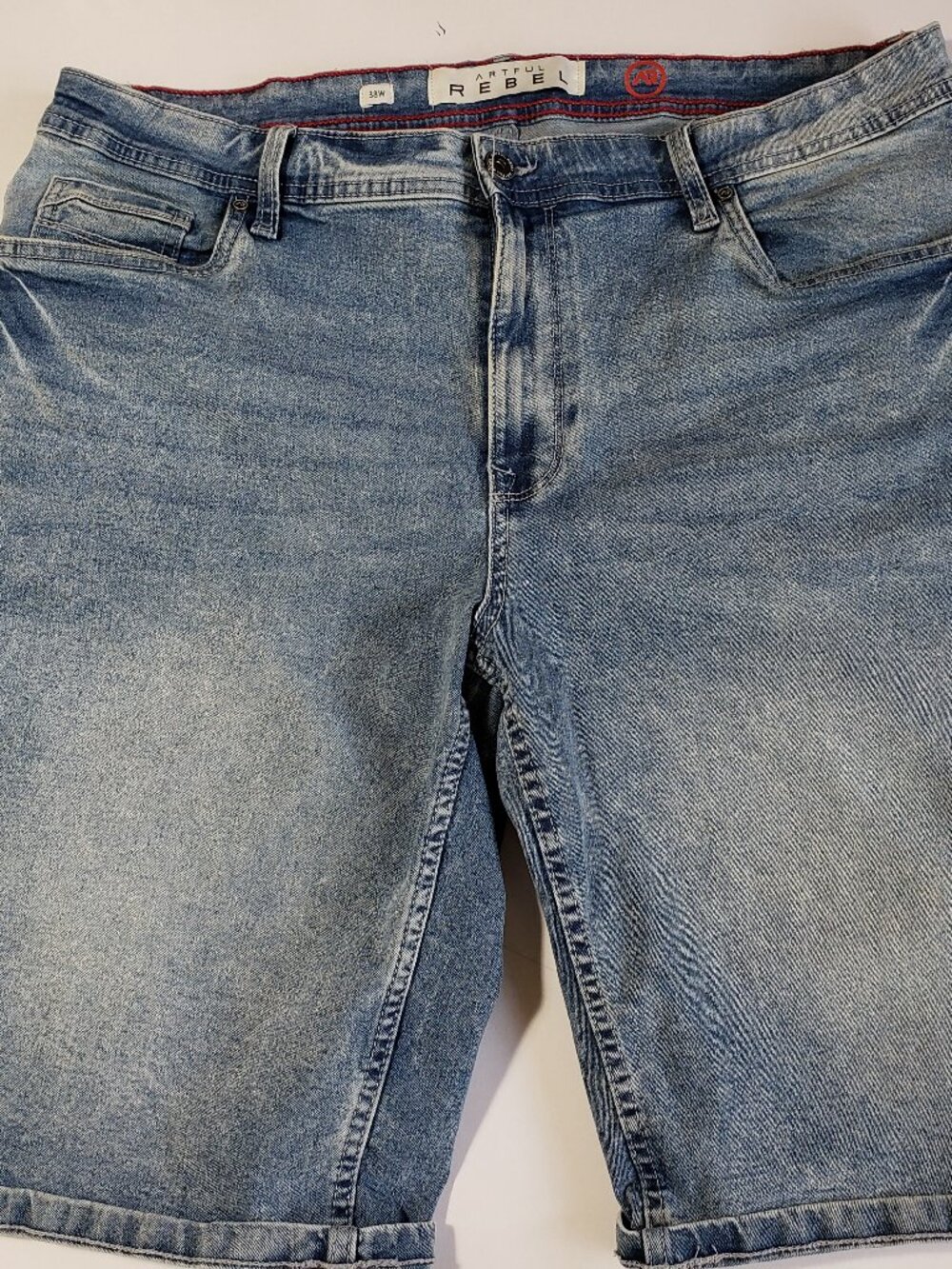 Artful Rebel Men's Blue Jean Shorts 38W
